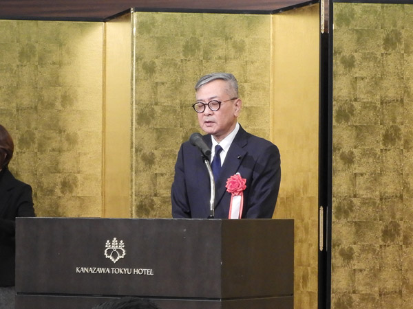 上寺様より祝辞