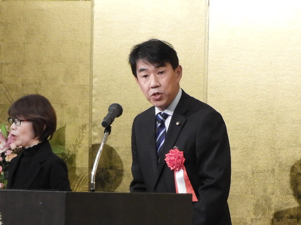 柿本様より祝辞