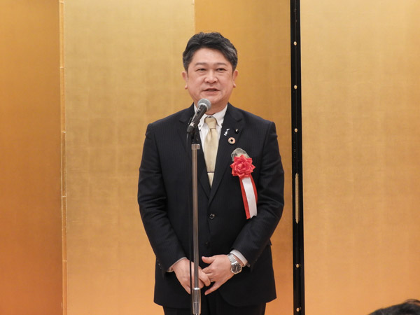 村山金沢市長の挨拶
